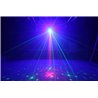 SURTUR II DOBLE LASER RG GOBO DMX IRC LED 3W AZUL