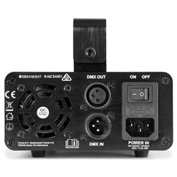 SURTUR II DOBLE LASER RG GOBO DMX IRC LED 3W AZUL