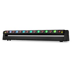 BARRA MÓVIL HYADEN CON 7 LED Y 8 RAYOS LÁSER