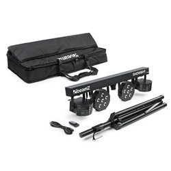 SB02 SHOWBAR CON BATERÍA 2X DERBY Y 2X PAR