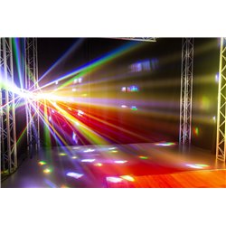 SB02 SHOWBAR CON BATERÍA 2X DERBY Y 2X PAR