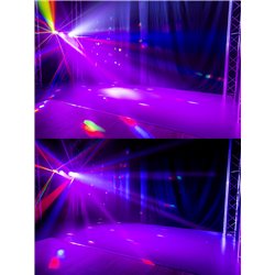 SB02 SHOWBAR CON BATERÍA 2X DERBY Y 2X PAR