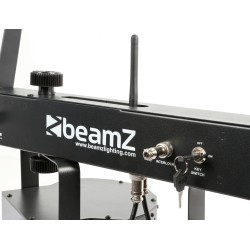 SHOWBAR CON 2X FOCO PAR, 2X BUTTERFLY Y LASER R/G DMX IRC