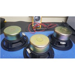 3 conos de grabes JBL de 6.5 pulgadas por reparar