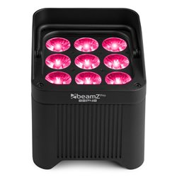 BBP48 FOCO PAR CON BATERÍA 9X 12W IP65