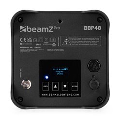 BBP48 FOCO PAR CON BATERÍA 9X 12W IP65