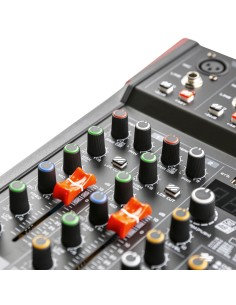 AD200B AMPLIFICADOR HIFI 2 CANALES NEGRO