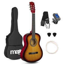 SOLOART JUNIOR 3/4 CONJUNTO GUITARRA CLÁSICA SUNBURST