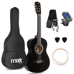 SOLOART JUNIOR 3/4 CONJUNTO GUITARRA CLÁSICA NEGRO