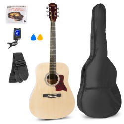 SOLOJAM CONJUNTO GUITARRA ACÚSTICA NATURAL