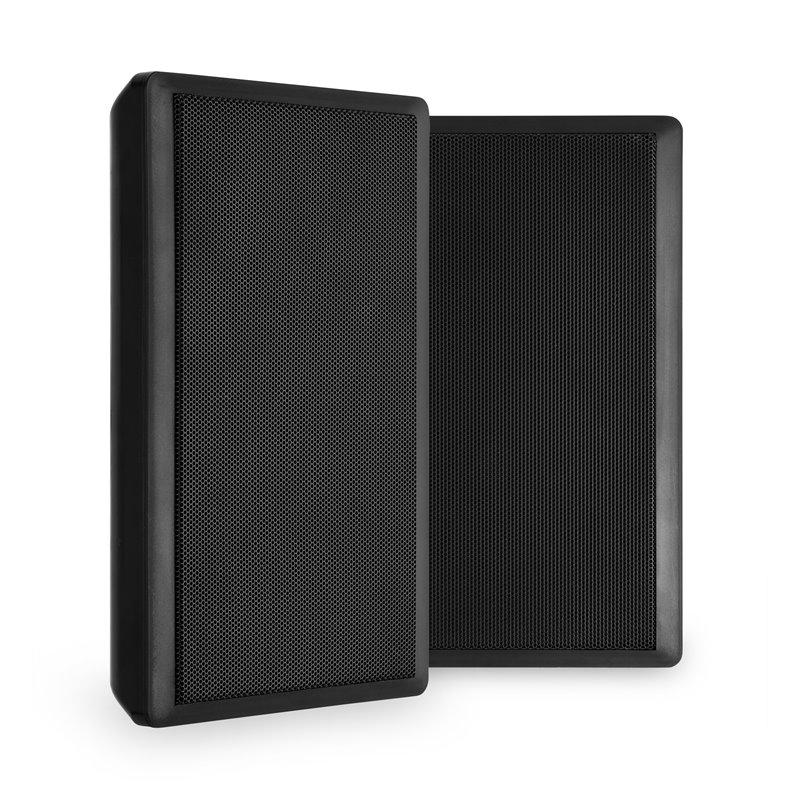 WSF30B JUEGO DE ALTAVOCES PLANOS DE PARED 5.25" 100V NEGRO