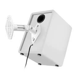 HTS20W SOPORTE DE PARED PARA ALTAVOZ, BLANCO, JUEGO DE 2