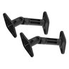 HTS20 SOPORTE DE PARED PARA ALTAVOZ, NEGRO, JUEGO DE 2