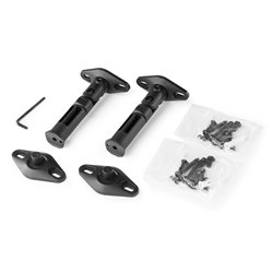 HTS20 SOPORTE DE PARED PARA ALTAVOZ, NEGRO, JUEGO DE 2