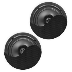 NCBT8B CONJUNTO ALTAVOCES DE TECHO DE BAJO PERFIL AMPLIFICADOS BT 8" NEGRO