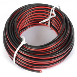 RX30 CABLE UNIVERSAL ROJO & NEGRO 10M 2X 0.75MM