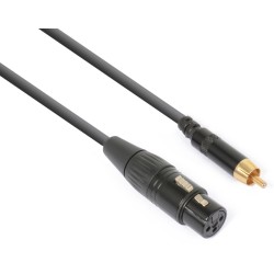 CX136 CABLE CONVERTIDOR XLR HEMBRA- RCA MACHO