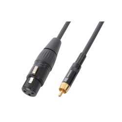 CX54-3 CABLE XLR HEMBRA- RCA MACHO 3.0M