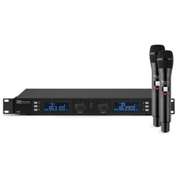 PD632H 2X 20 CANALES DIGITAL UHF MICRO INALAMBRICO CON 2 MICROS