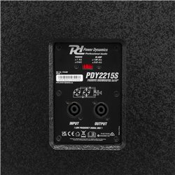 PDY2215S SUBWOOFER PASIVO 2X 15” 1800W