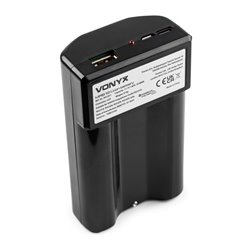 MRB12 PAQUETE DE BATERÍAS DE IONES DE LITIO DE 12 V CON CARGADOR